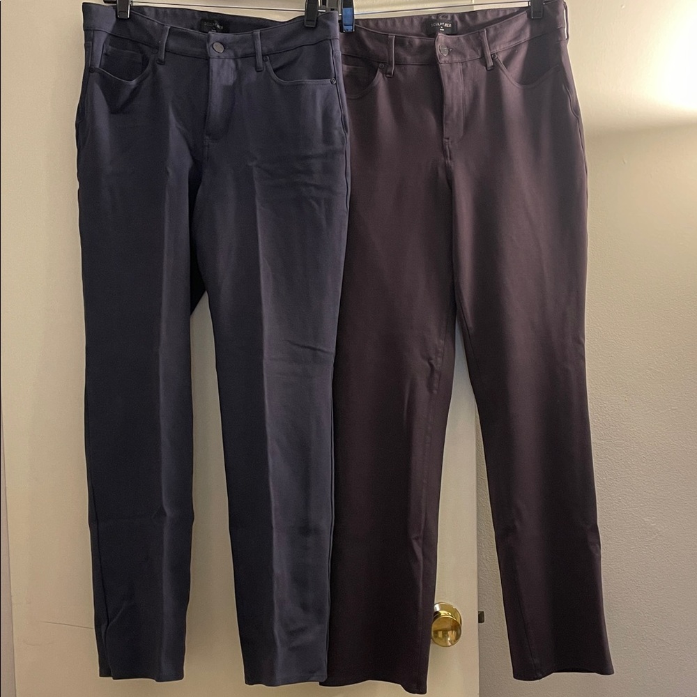 NYDJ Sculpt-Her 2 Pants in Deep Gray (2pc set)